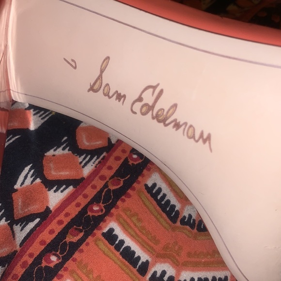 SAM EDELMAN Coral Ginger Spice Chunky heel with ankle strap - Picture 8 of 9